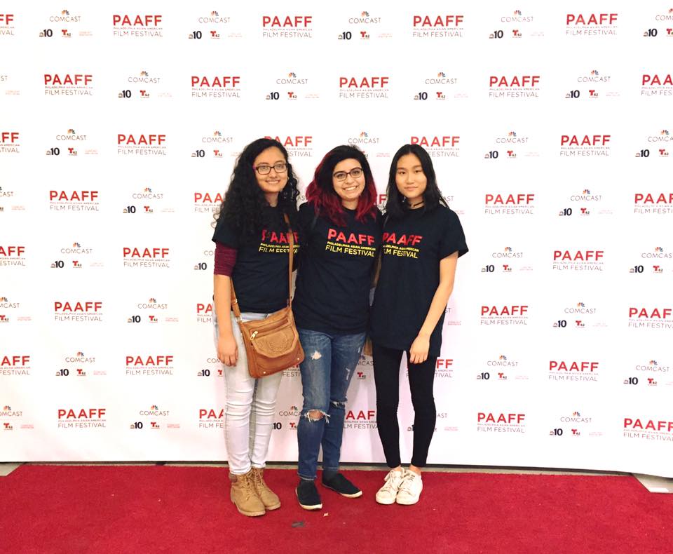 Students from ASA and Filmmakers Association volunteering at the Philadelphia Asian American Film Festival!!